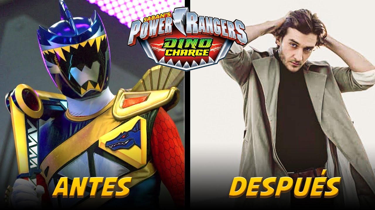 Power Rangers Dino Charge Antes y Después 2025