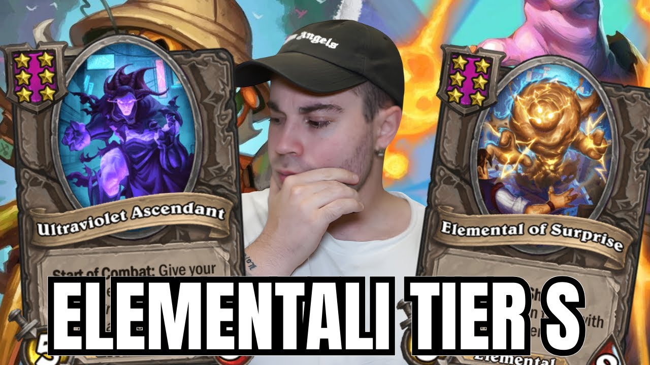 ELEMENTALI ENORMI CON PINNUS CHE DIVENTA ETC! | Hearthstone Battlegrounds ITA
