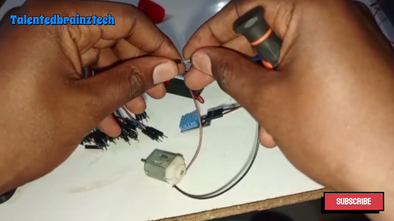Simple Temperature Based Fan     @kwadwosheldonstudios 