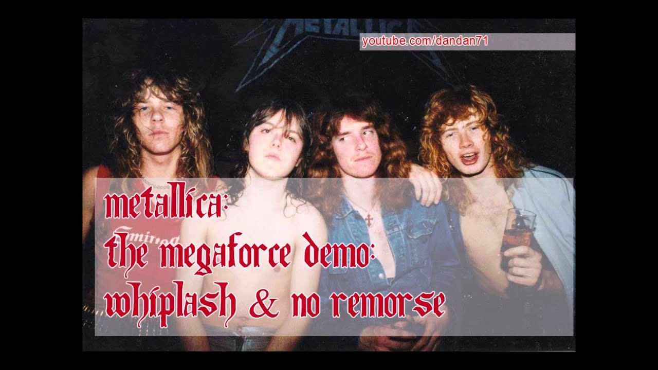 Metallica The Megaforce Demo (Whiplash and No Remorse)
