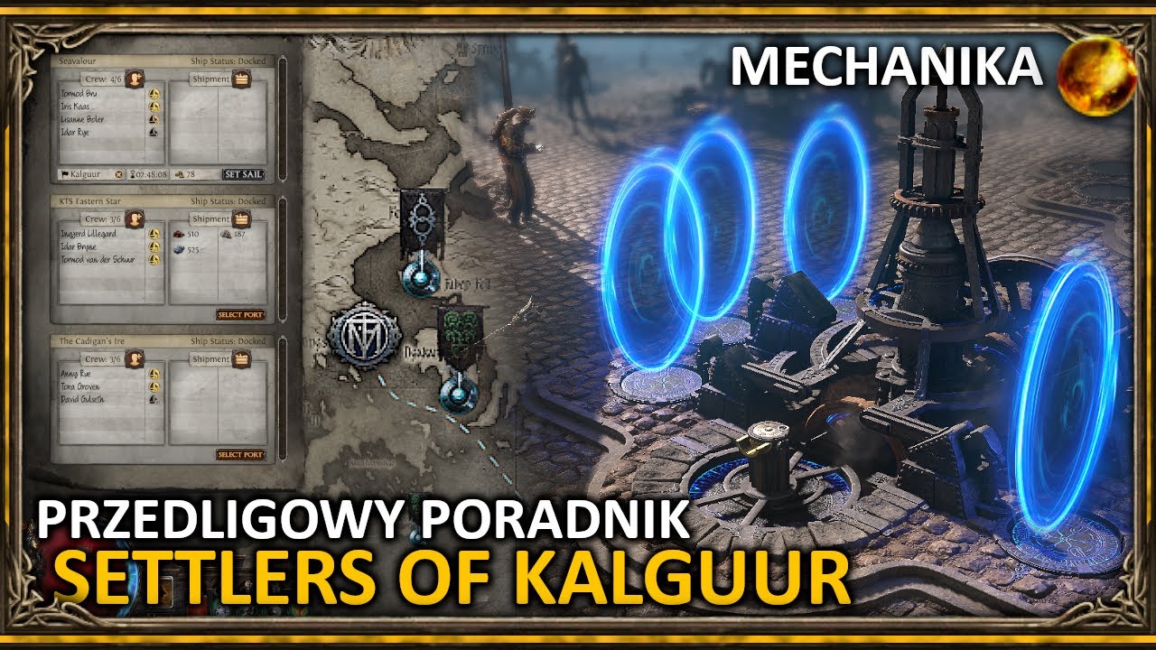 Mechanika Settlers of Kalguur - OM&Oacute;WIENIE / 