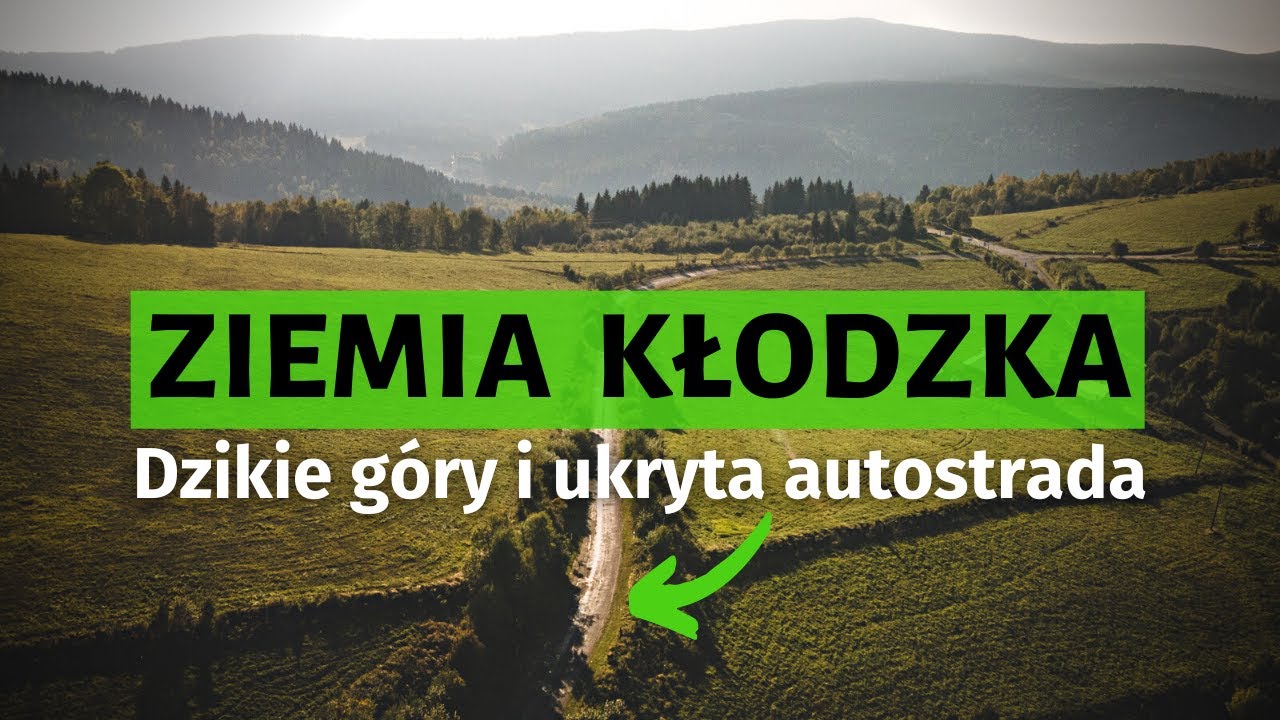 Jesienna ZIEMIA KŁODZKA🍂 Dzikie góry jak Bieszczady i tajemnicza droga... [4K]