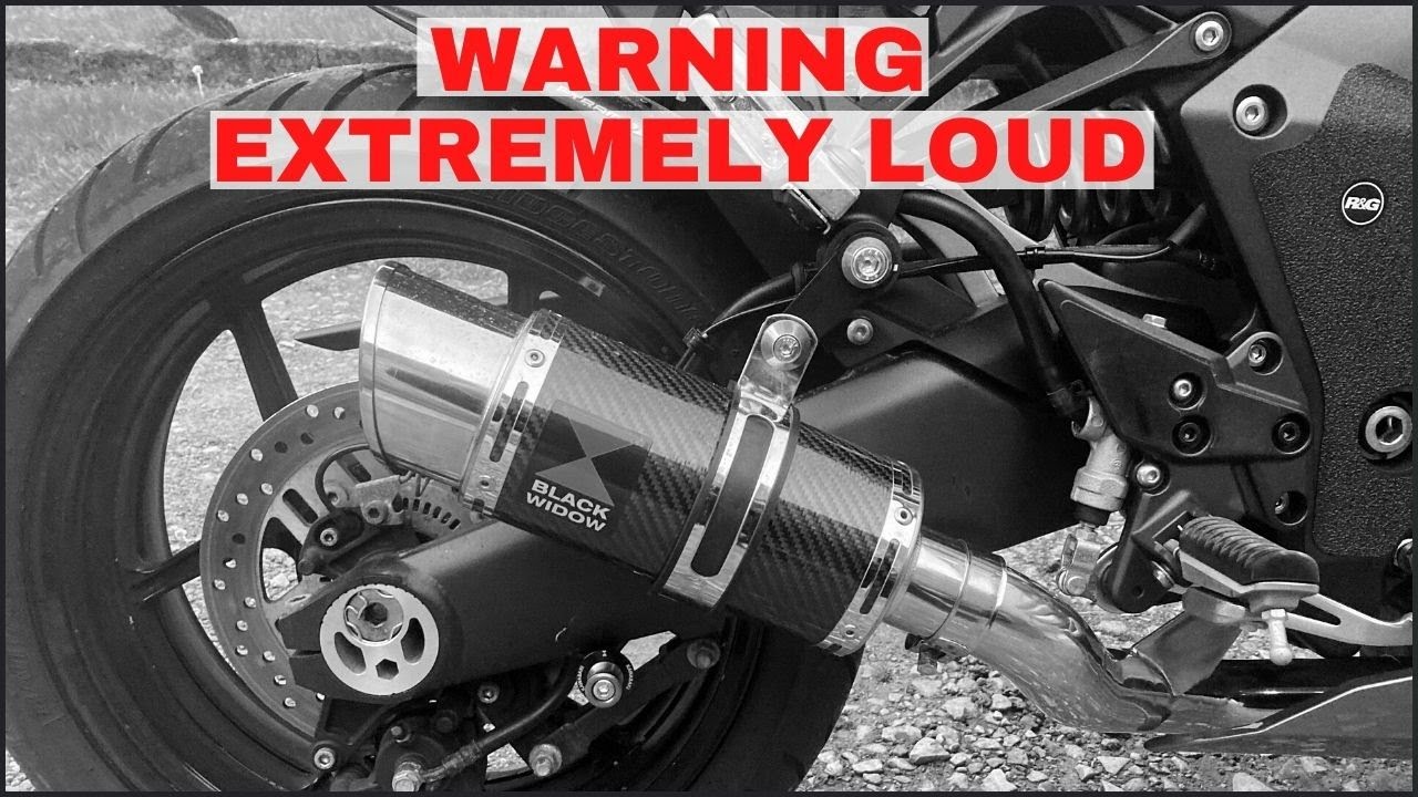 BLACK WIDOW EXHAUST - VERY LOUD | KAWASAKI NINJA 1000 SX