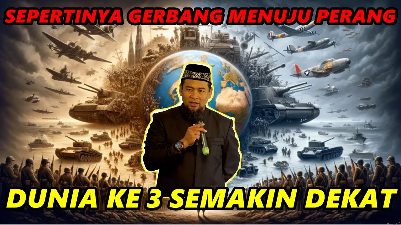 Viral, Sepertinya GERBANG Menuju Perang Dunia Ke 3 Semakin Dekat - Ust. Zulkifli Muhammad Ali