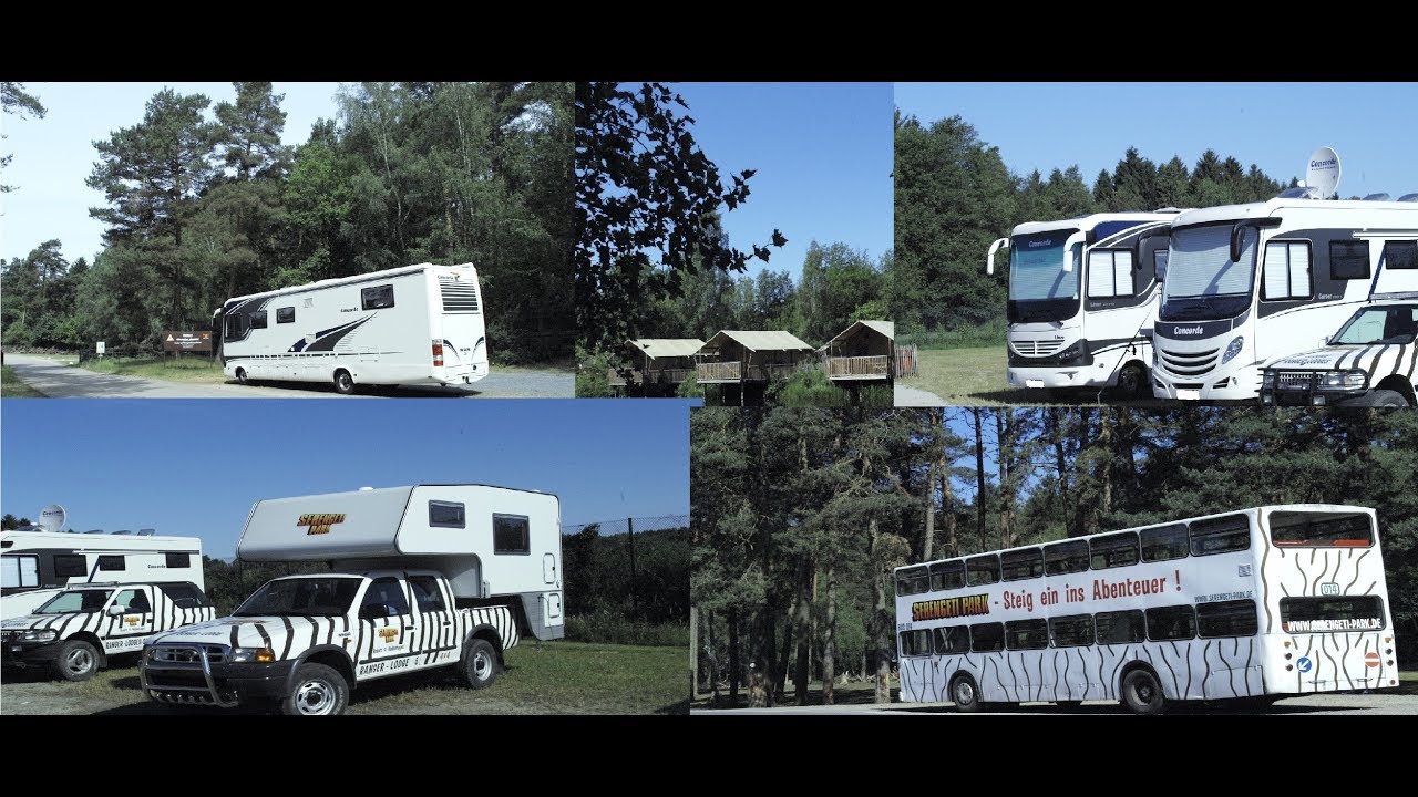 Wohnmobil durch den Serengeti - Park