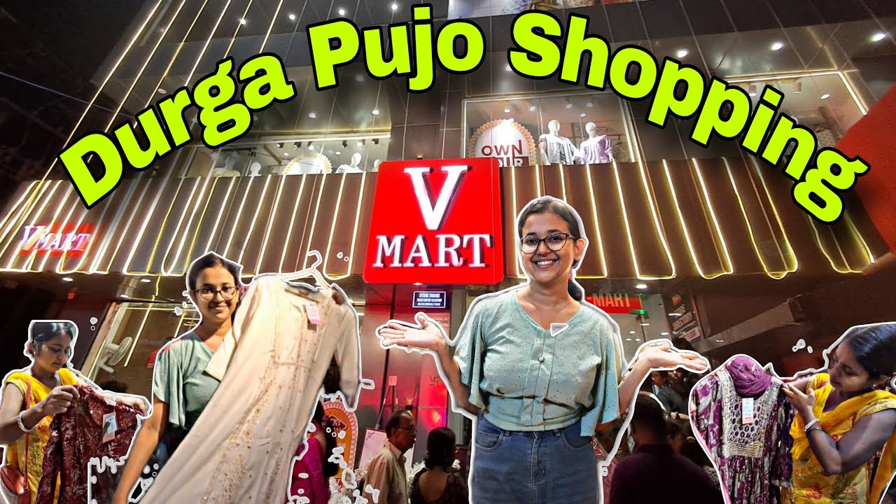 V-MART IN BURDWAN || Durga Pujo Collection of VMart || Buy-1 Get-1 FREE OFFER 🔥
