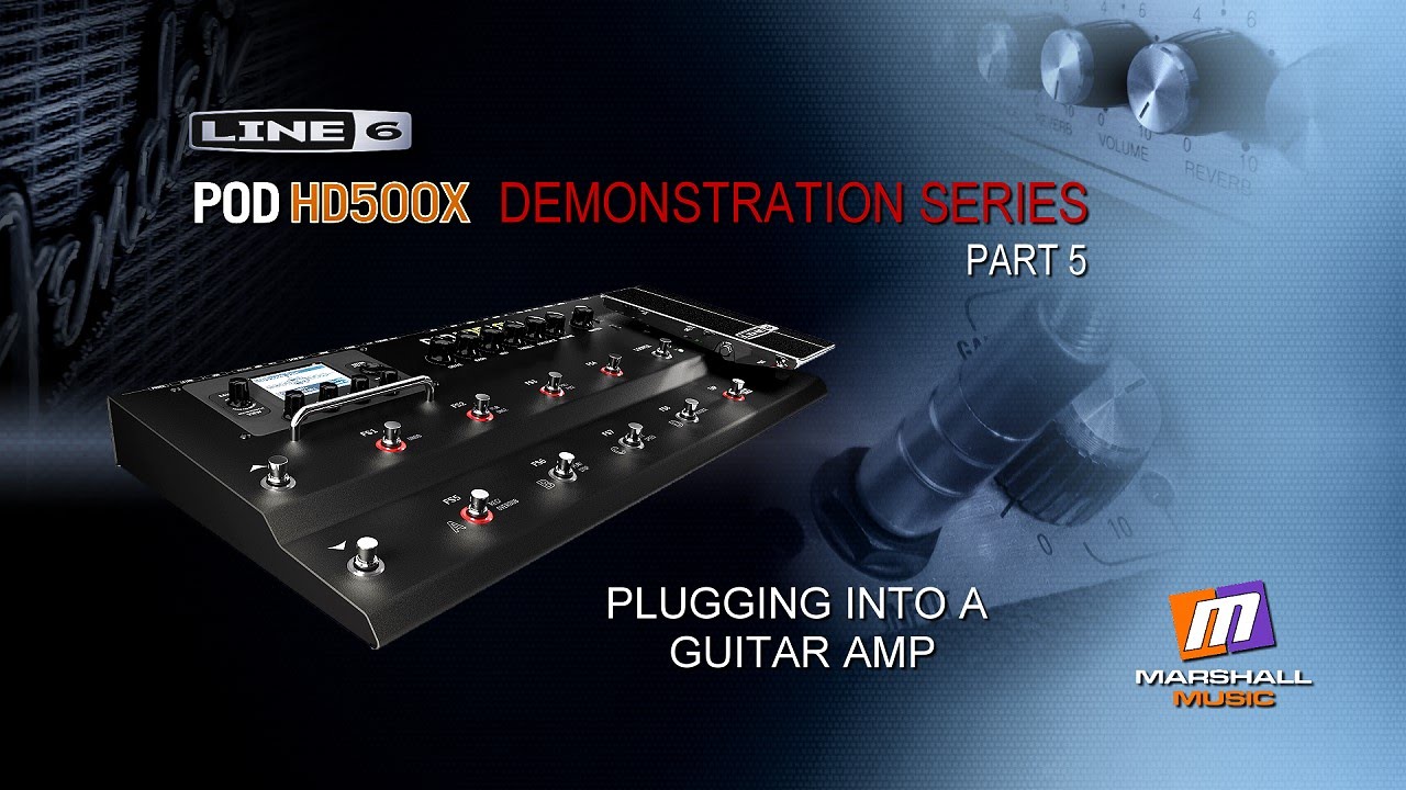 POD HD500X Demonstration Part 5 - Peter Hanmer