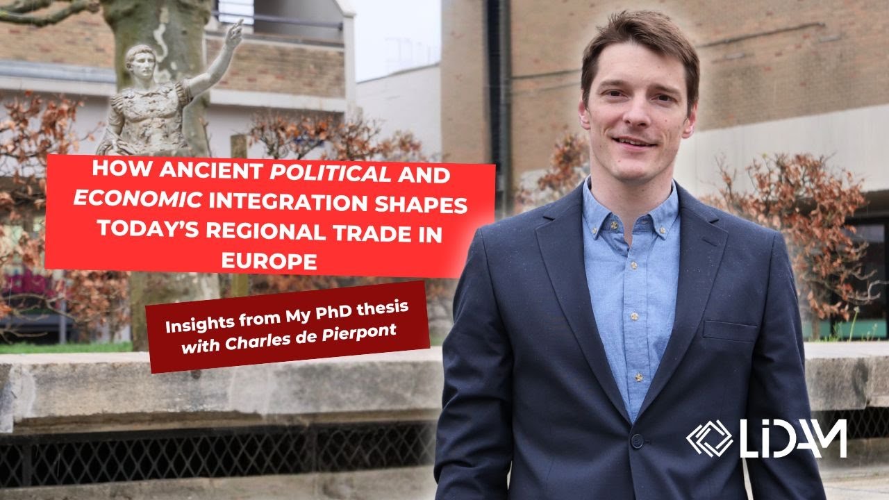 How ancient political, economic integration shapes today’s regional trade in Europe. C. de Pierpont