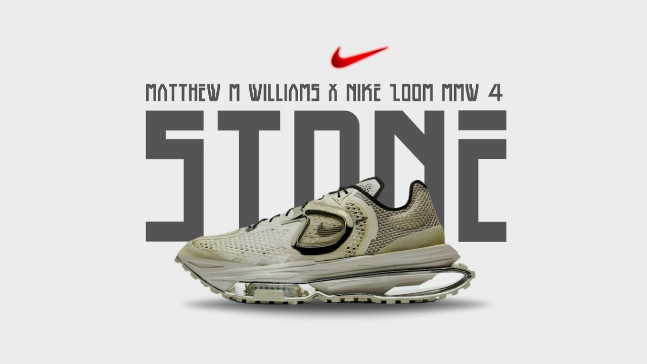 INSANE Matthew M. Williams x Nike Zoom MMW 4 STONE | Futuristic Nike Collab! 🚀