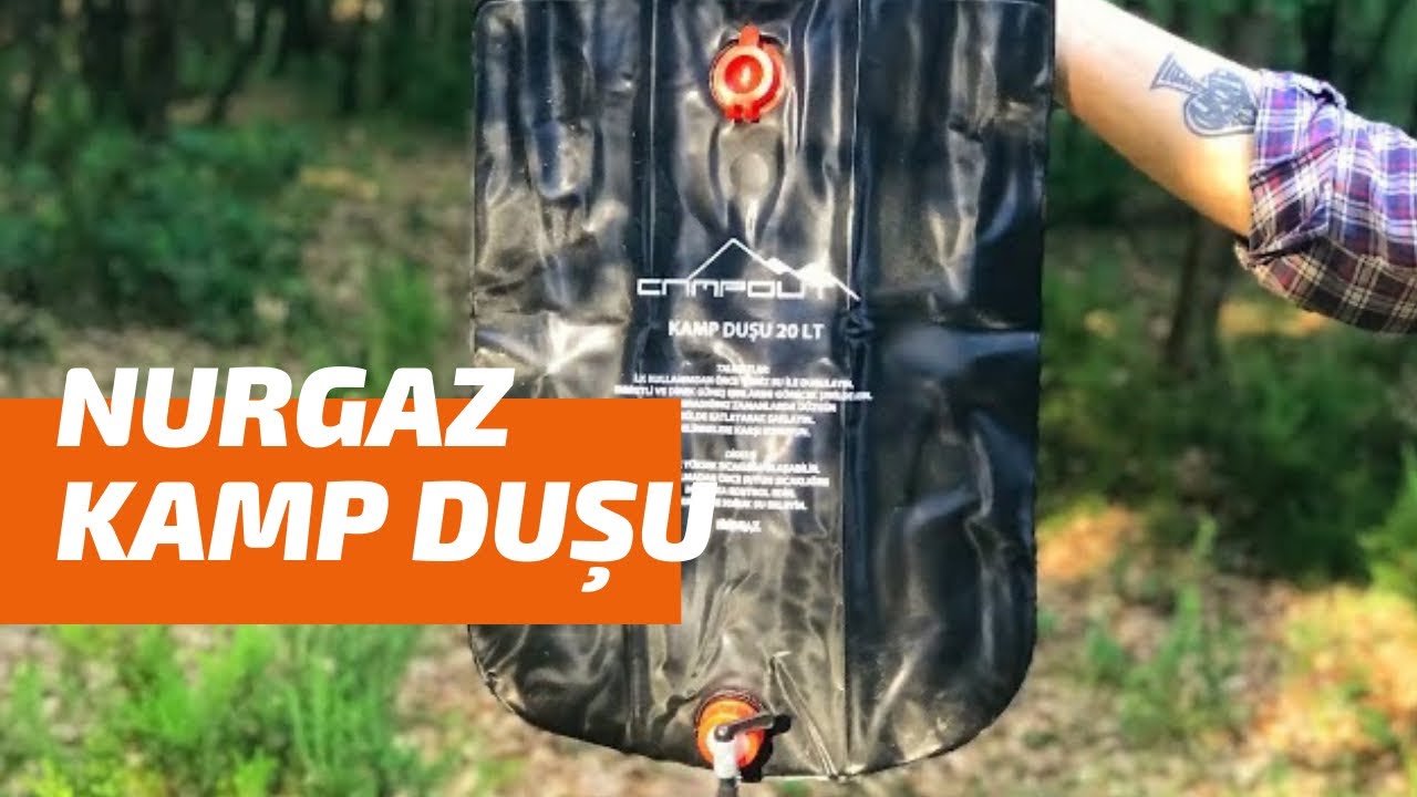 NURGAZ KAMP DUŞU | CAMPOUT KAMP DUŞU | CAMPING SHOWER #kamduşu #nurgaz #campingshower