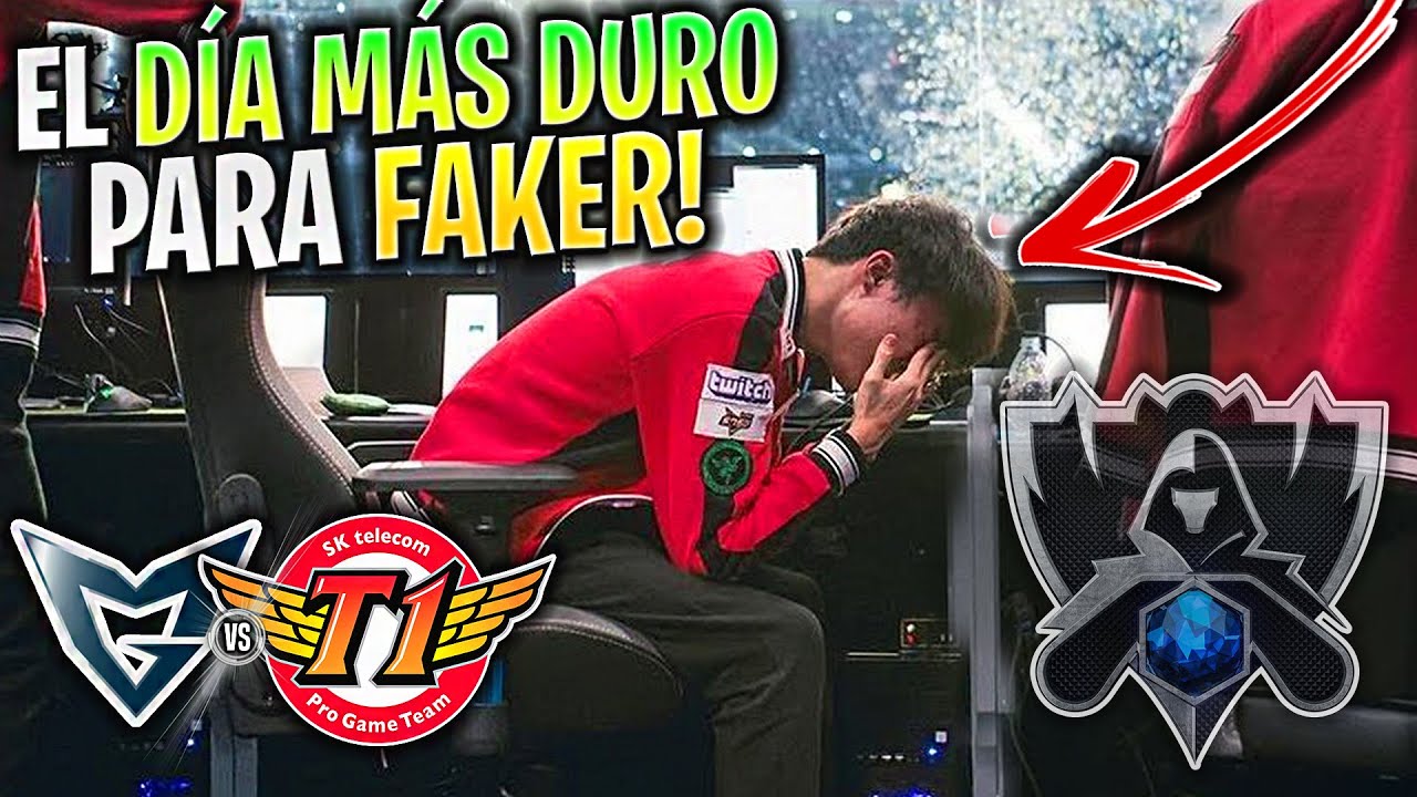 ASÍ FUE EL DÍA MÁS DURO DE FAKER EN SU CARRERA! 😱FAKER LLORA | SKT vs SSG FINAL MUNDIAL 2017 ESPAÑOL