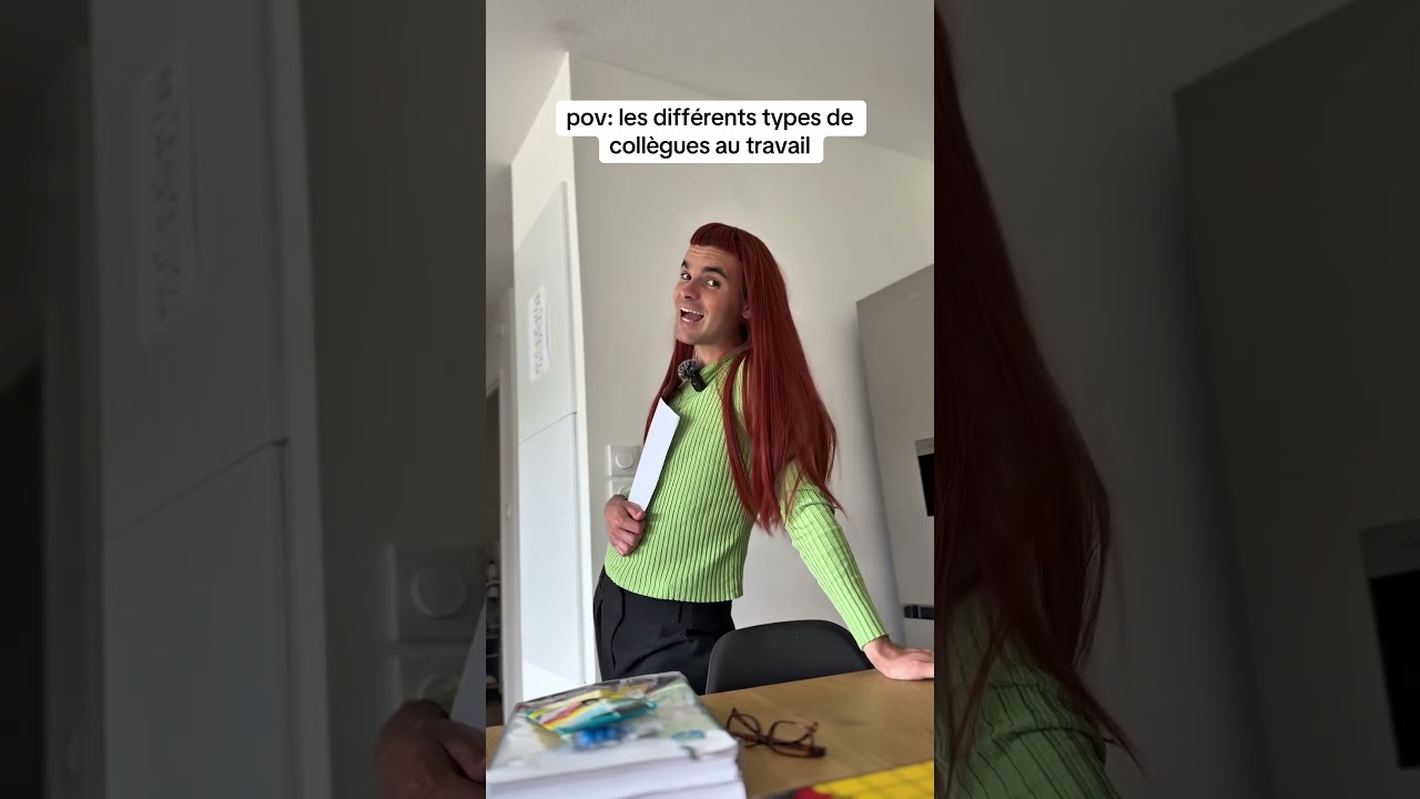 Les diff&eacute;rents types de coll&egrave;gues au travail #humour #sketch