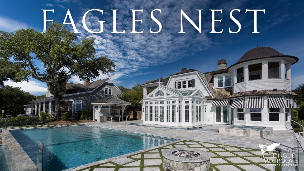 WATERFRONT LUXURY HOME TOUR on Bald Eagle Lane, Wilmington NC