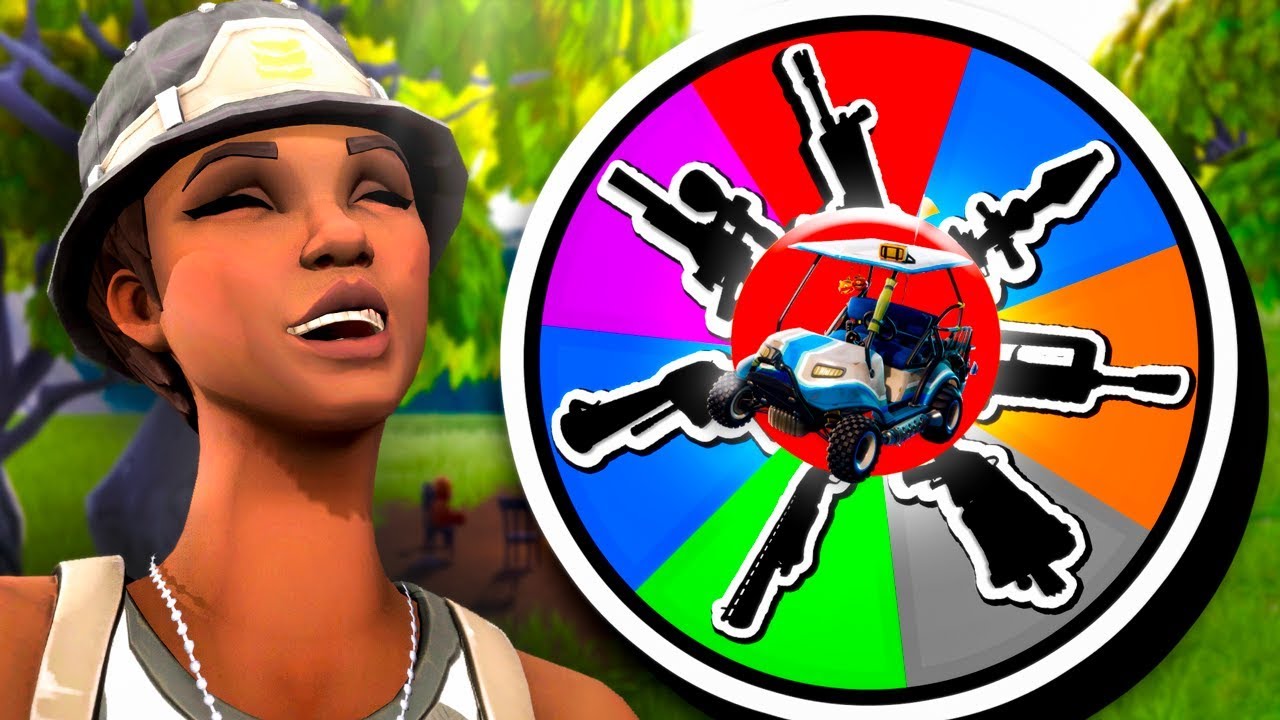 LA RULETA MAS *RANDOM* DE LA HISTORIA !! MINIJUEGO FORTNITE ! - ElChurches