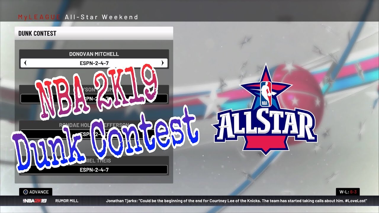 How To Do A Slam Dunk Contest In NBA 2K19 Tutorial | (Applies To All NBA 2K's)