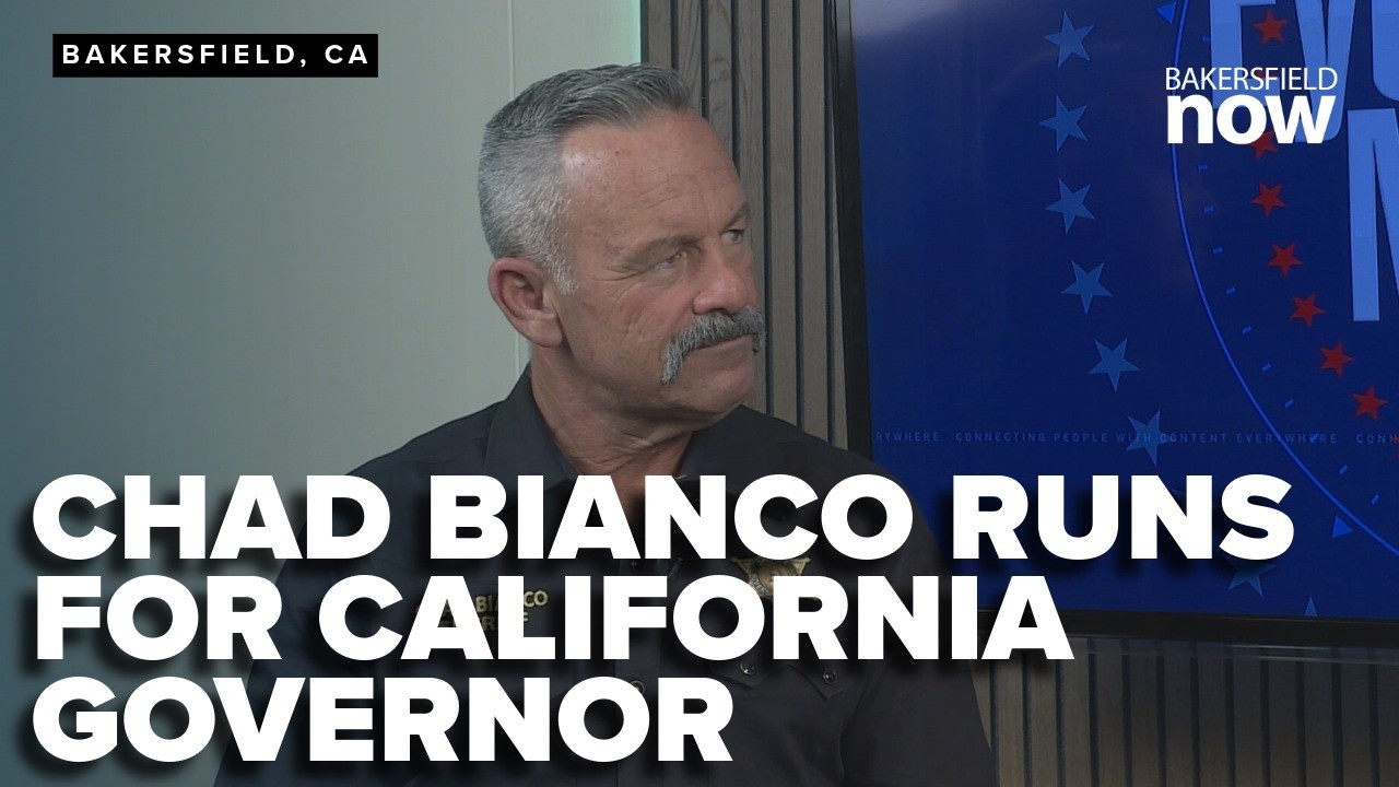 Riverside County Sheriff Chad Bianco talks about running for California governor