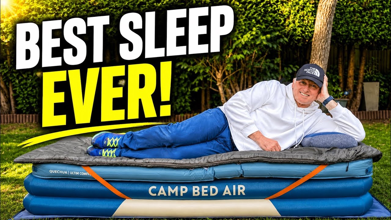 Надувное основание для кемпинговой кровати Quechua Camp Bed Air от Decathlon