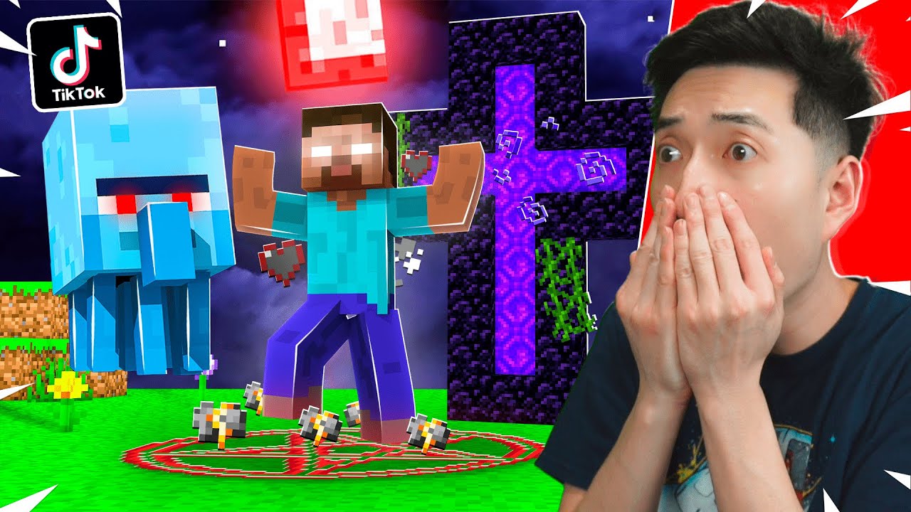 SCARY TIKTOK MINECRAFT HACKS THAT ACTUALLY WORK!