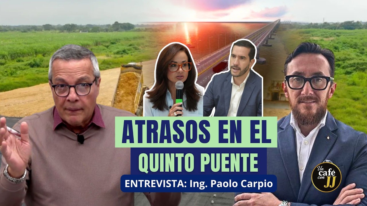PREFECTURA DEL GUAYAS HA AVANZADO MUY LENTAMENTE Y PODRÍA REVERTIRSE EL CONVENIO - Un Café con JJ