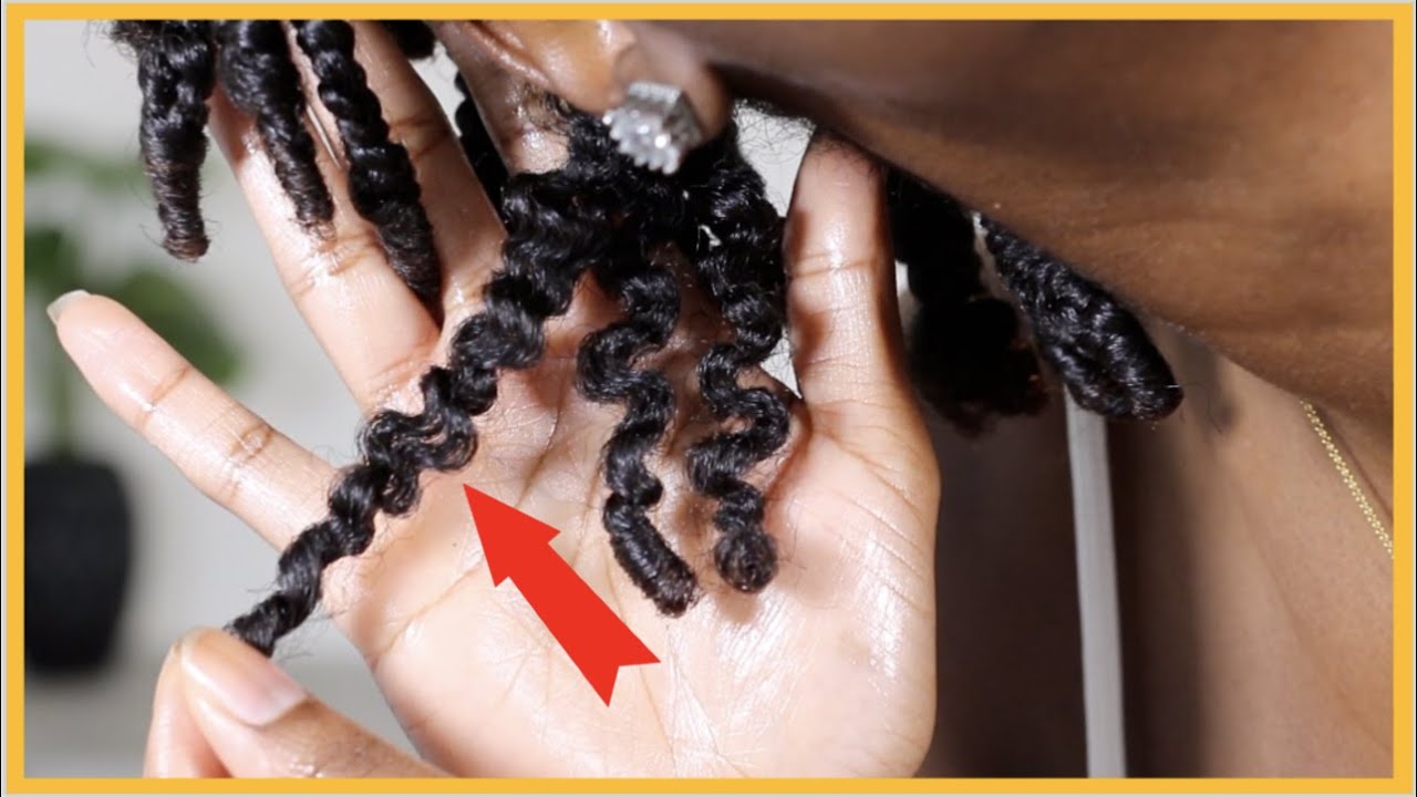 Trying A BRAID OUT on my new hair.......