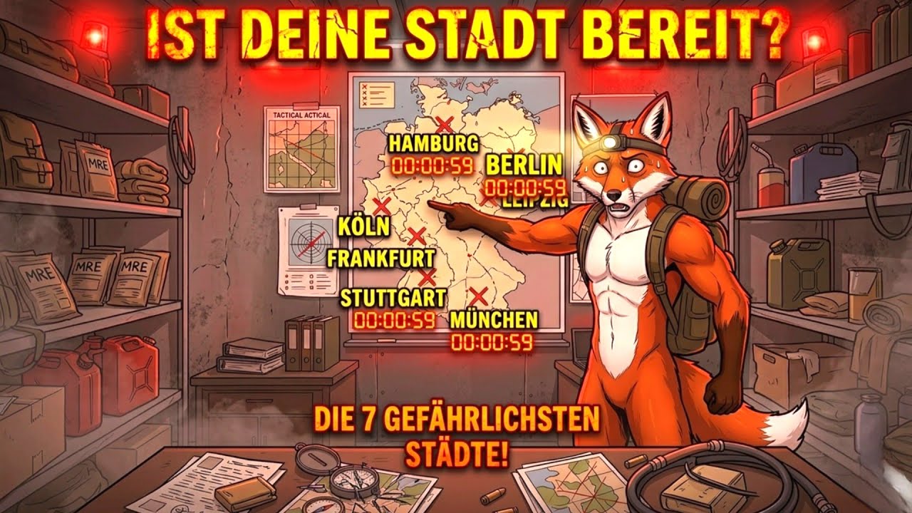 Infrastruktur Kollaps: Diese 7 deutschen St&auml;dte &uuml;berleben keine 72 Stunden