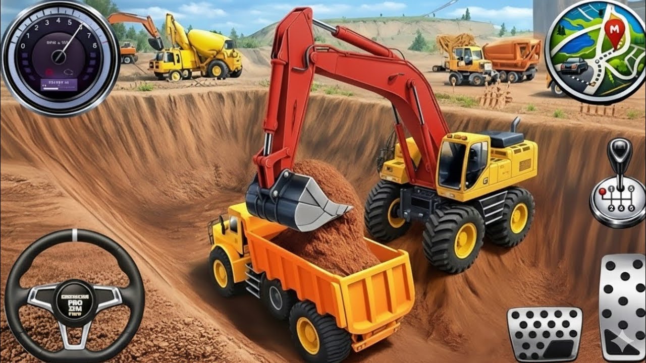 Large City Road Construction Simulator 🚧 - Android Gameplay 2026#beetv 