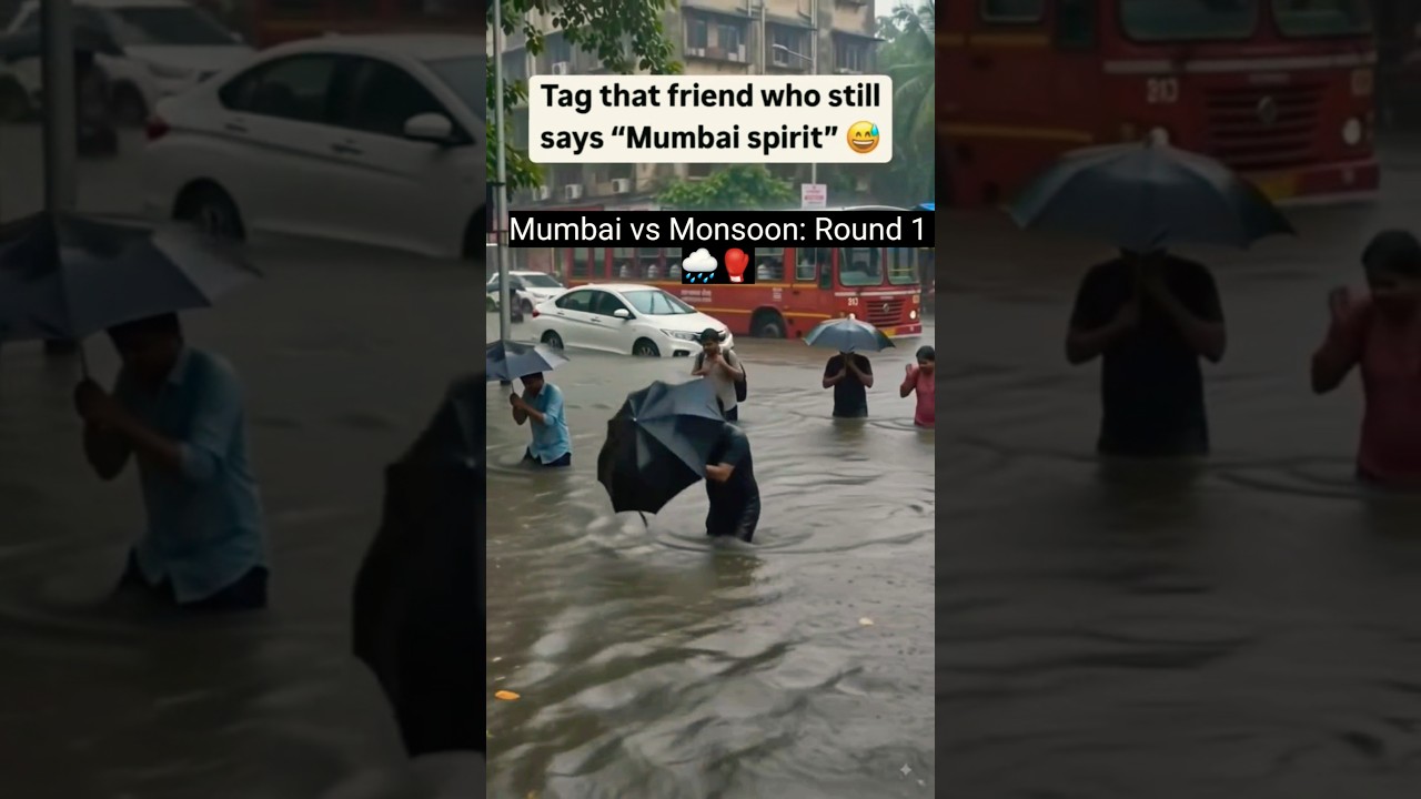 Mumbai Turned Into Venice? 🌧️😱 Heavy Rain Floods the City | Mumbai Monsoon 2026