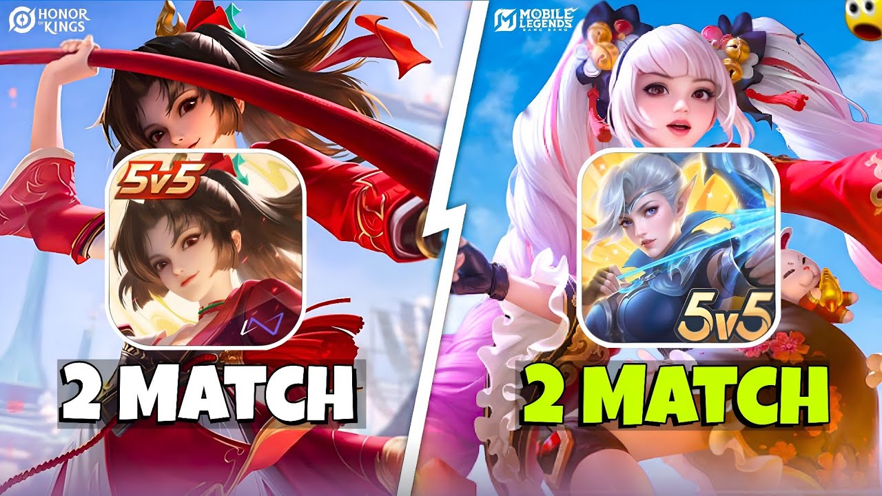 HONOR OF KINGS vs MOBILE LEGENDS 🤔