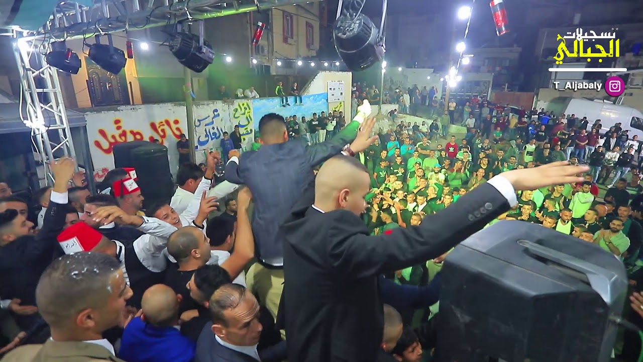 الفنان علاء الجلاد استقبال ناري سهرة العريس نائل مقبل   مخيم نورشمس T Aljabaly2019