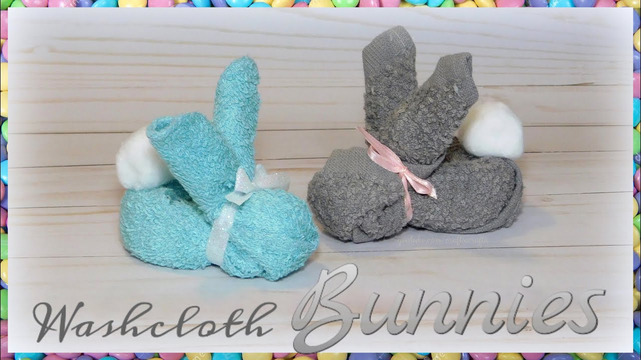 Washcloth Bunnies