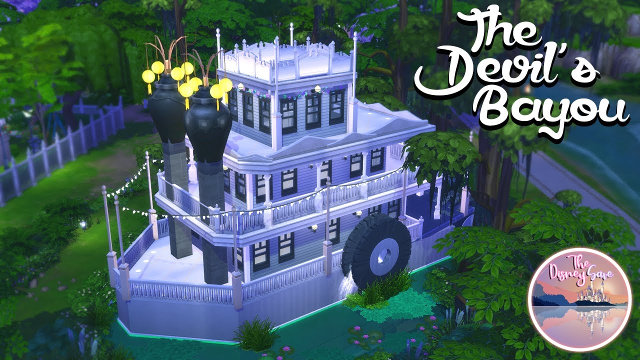 The Devil's Bayou- The Disney Save #20 | Sims 4 Speed Build
