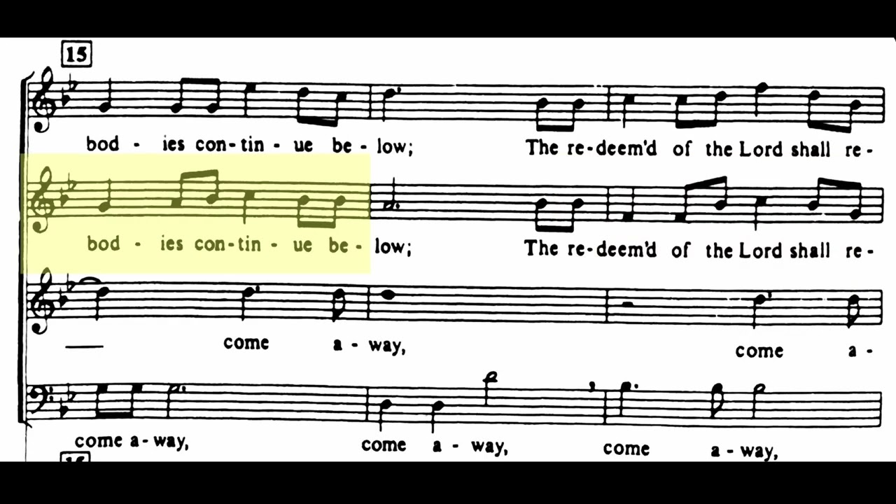 Come Away to the Skies - Alice Parker  - Alto Emphasized