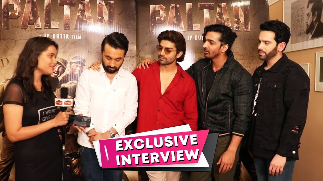 EXCLUSIVE Chit-Chat With Team Paltan | Gurmeet, Harshvardhan Rane, Siddhanth Kapoor, Luv Sinha