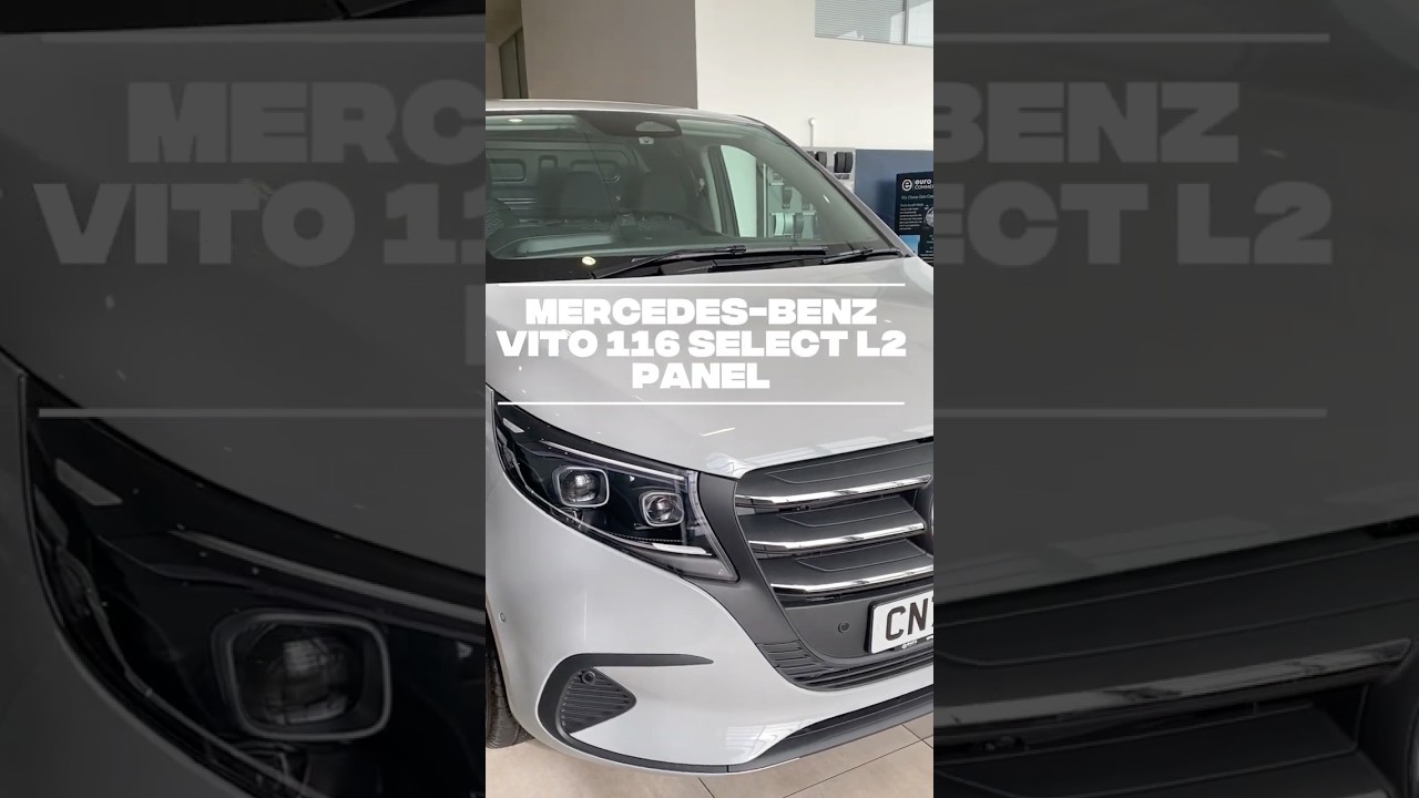 Mercedes-Benz Vito 116 SELECT L2 Panel Van | Alpine Grey Handover to Wine Republic #mercedesbenz