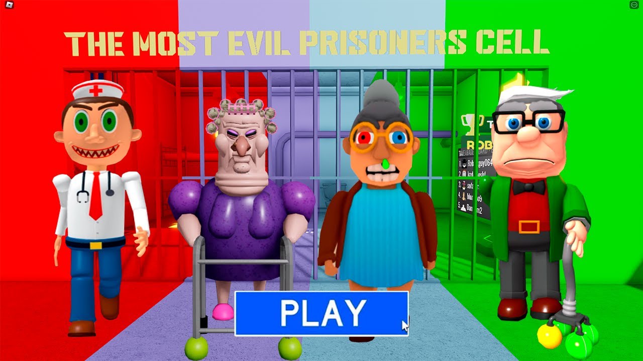 EVIL DOCTOR VS GRUMPY GRAN VS GRANDMA VS GRANDPA? OBBY Full Gameplay #roblox