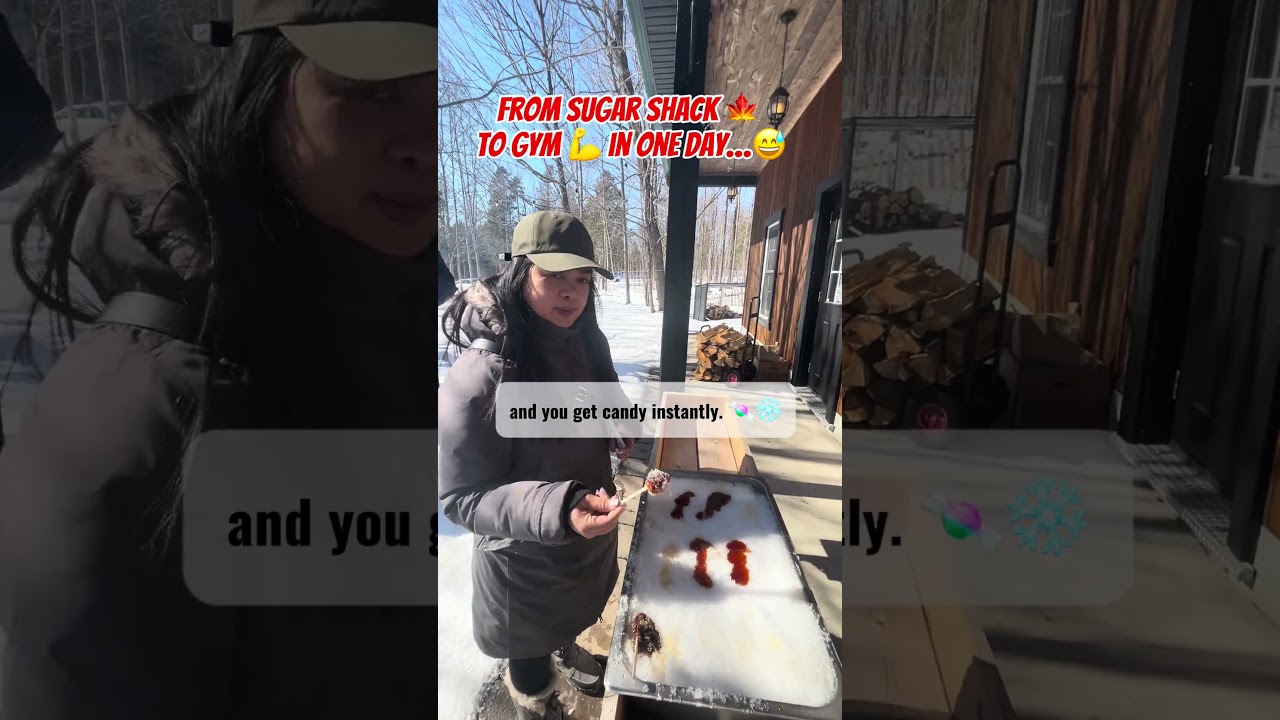 Это Cabane &agrave; Sucre 🍁 | Как в Квебеке делают настоящий кленовый сироп