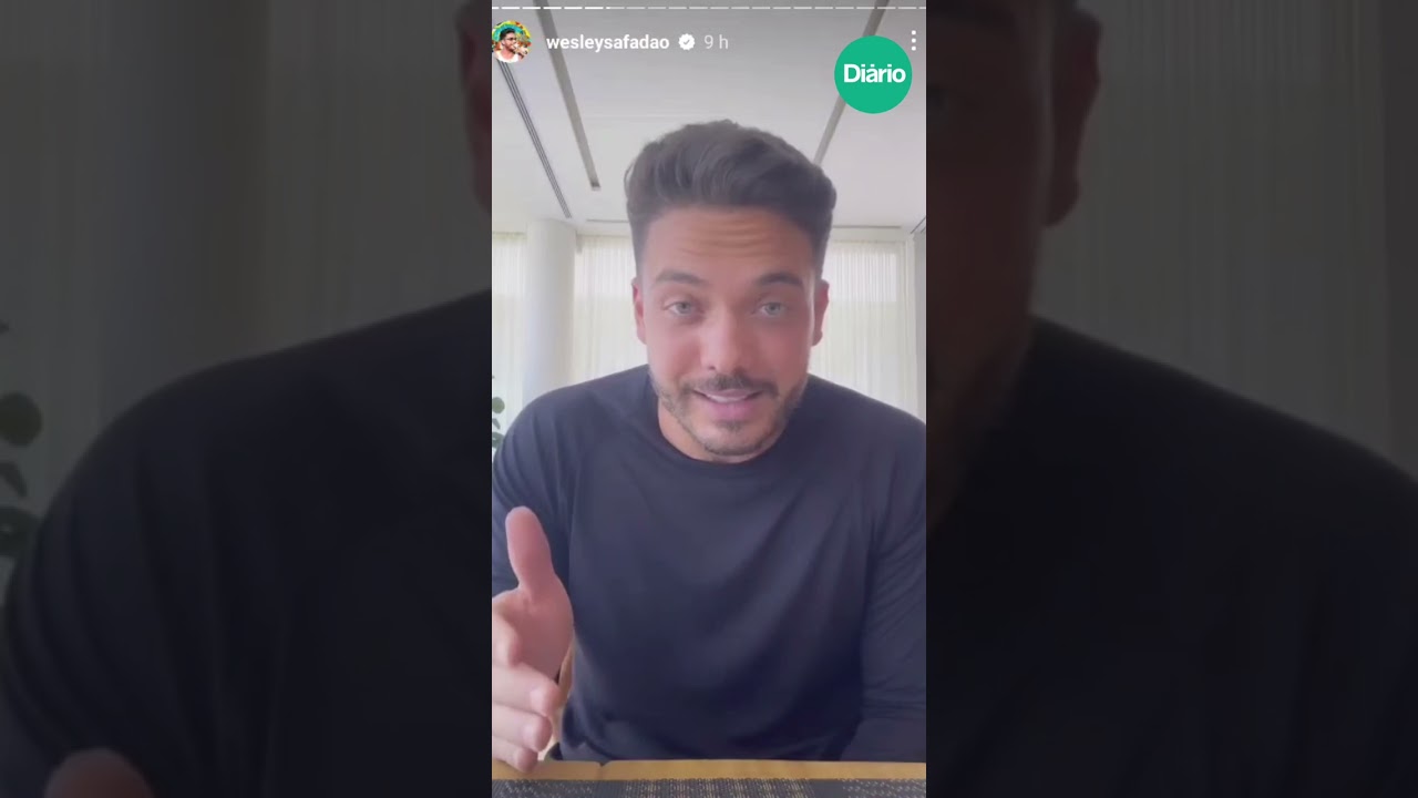 Wesley fala sobre tratamento contra transtorno de ansiedade