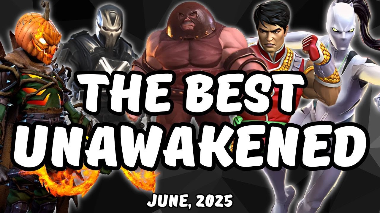 The Best Champions to Rank Unawakened - June 2025 - MCoC