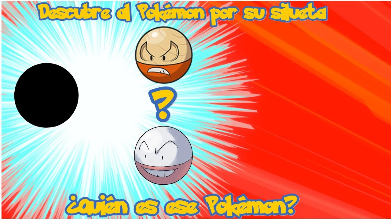 ¿Quien es ese Pokémon? | Descubre 100 pokémons por su silueta. Para maestros verdaderos!