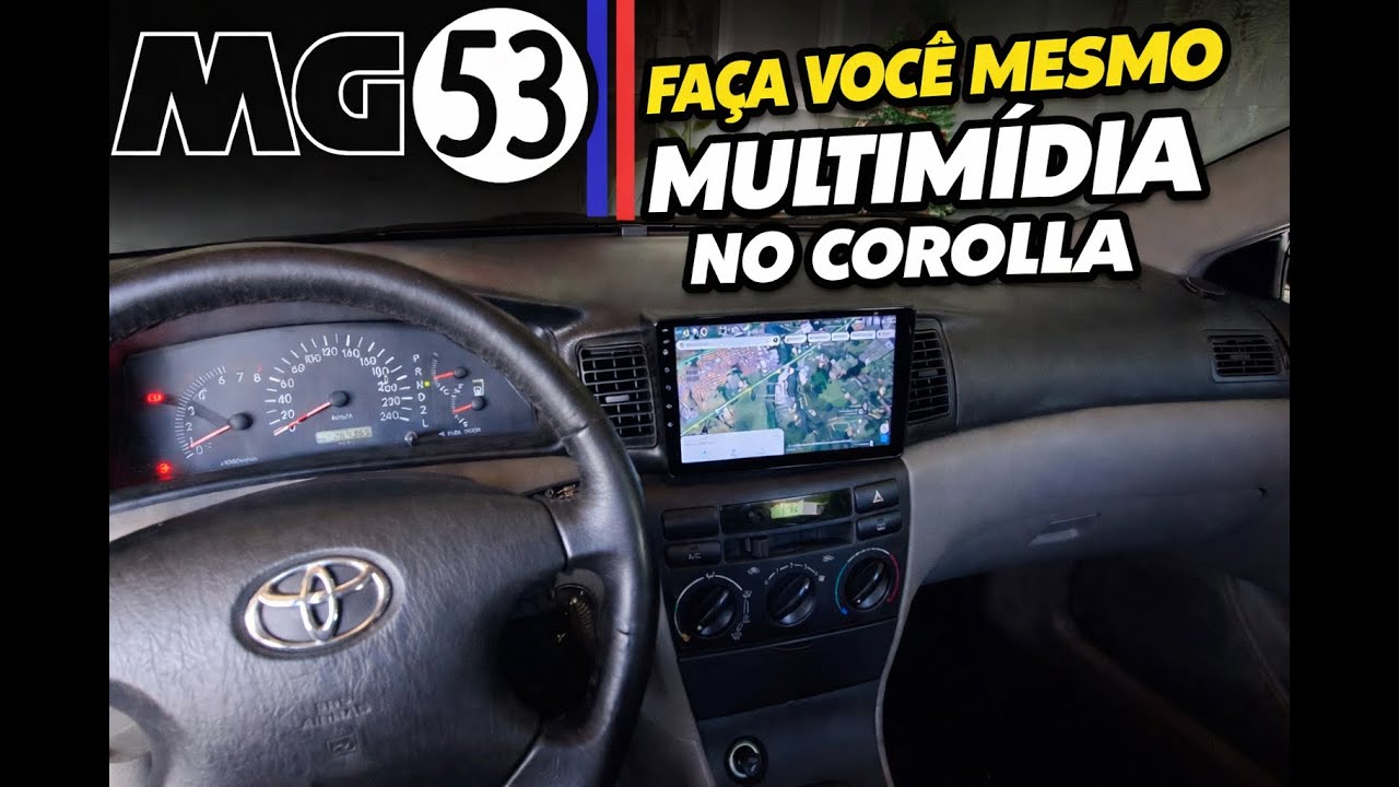 INSTALAÇÃO MULTIMIDIA COROLLA