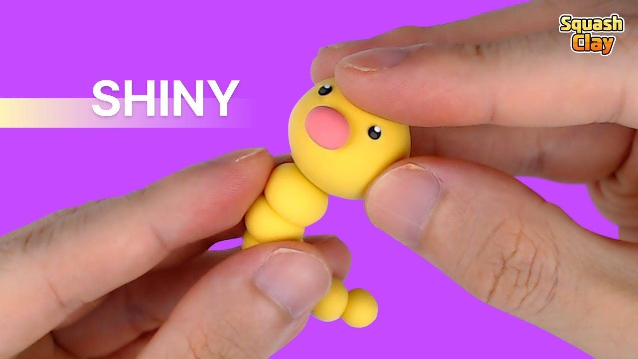 What if I make Shiny Weedle Pok&eacute;mon out of clay?