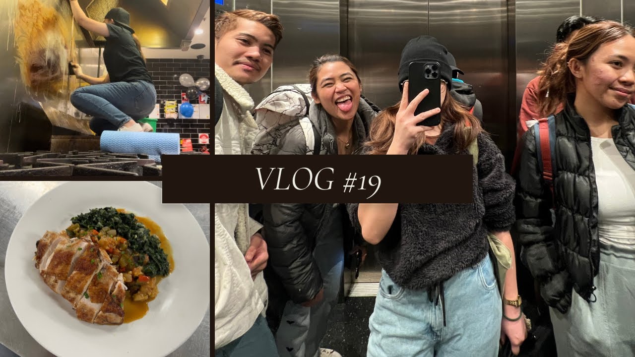 Life in Melbourne ❄️ | Work (cook) & Commercial cookery class 👩‍🍳