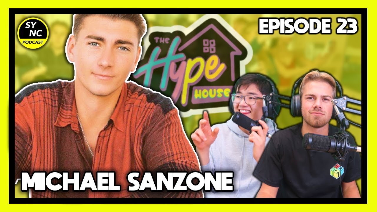 MICHAEL SANZONE LIVED IN THE HYPEHOUSE GARAGE! (THOMAS PETROU TALKS) | TheSync Podcast Ep 23