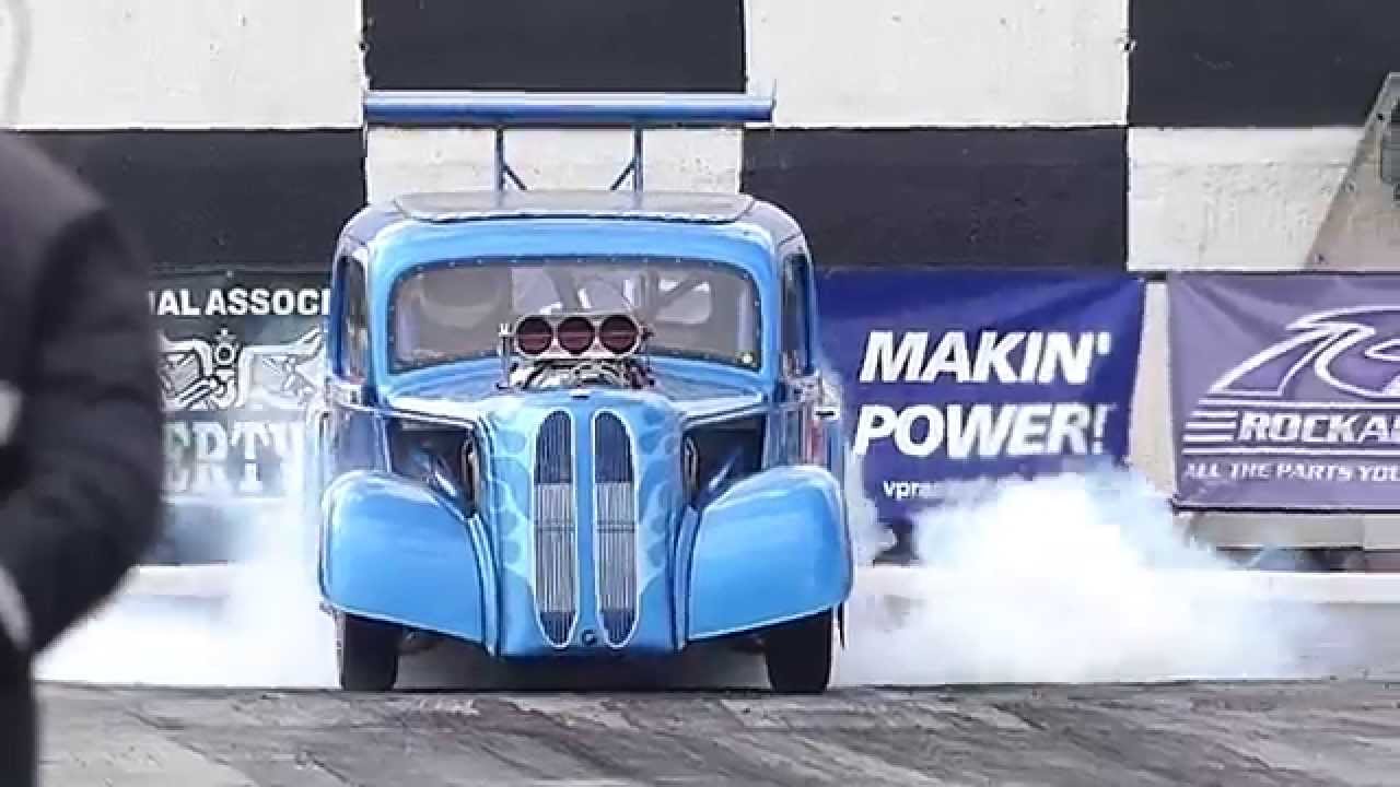 Shakespeare County NSRA Hot Rod Drags Outlaw Anglia