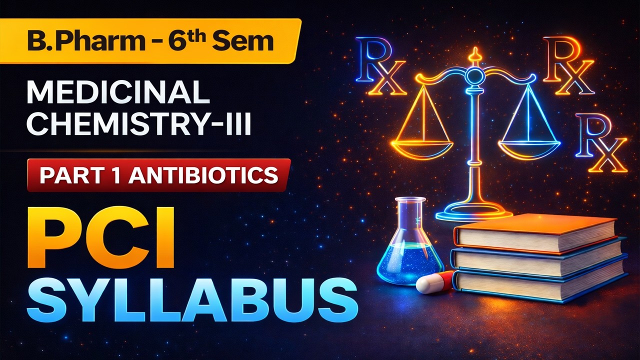 Antibiotics in Medicinal chemistry | Classification antibiotics in medicinal chemistry | B. Pharm