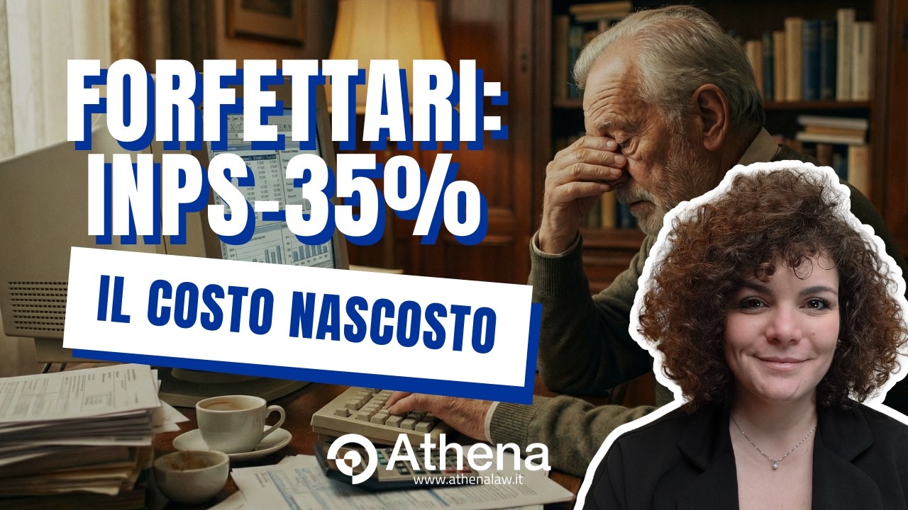 Forfettari: riduzione contributi INPS 35% (quando conviene e quando no)