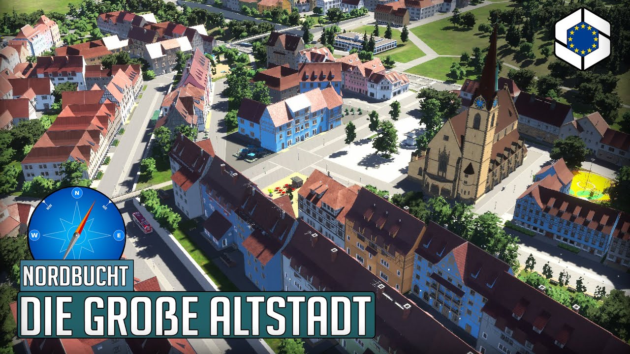 Wir bauen die große europäische Altstadt weiter aus in Cities Skylines 2 | Nordbucht 116
