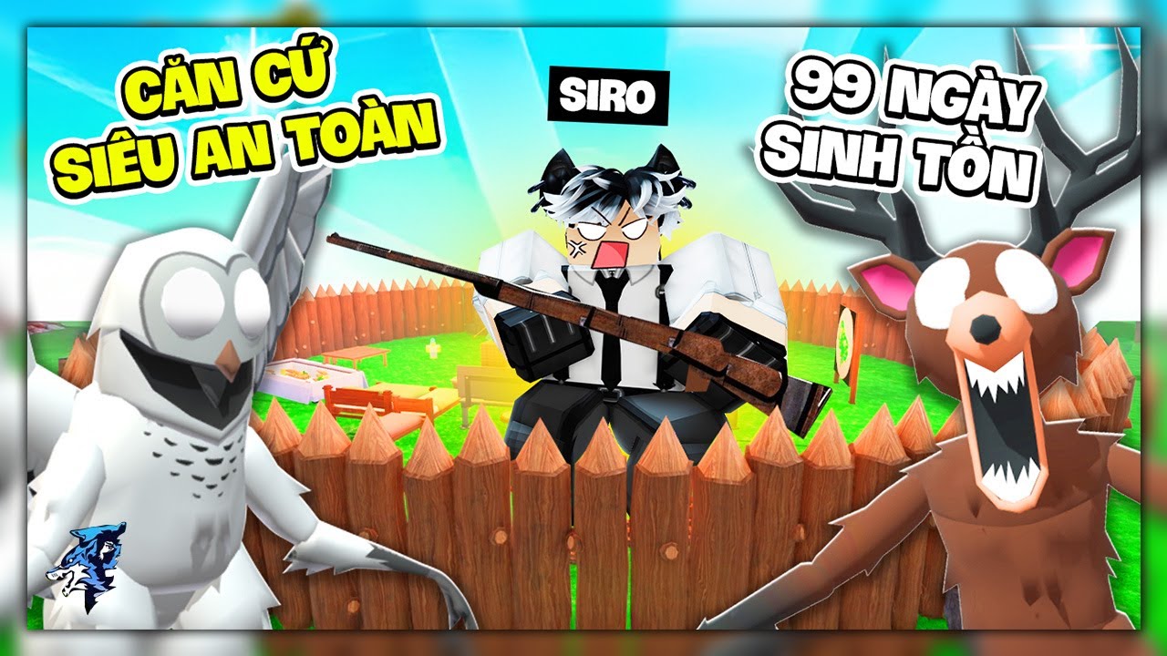Siro 100 Ngày Sinh Tồn Trong Rừng Thành Công Xây Dựng Căn Cứ An Toàn Nhất 99 Night In The Forest