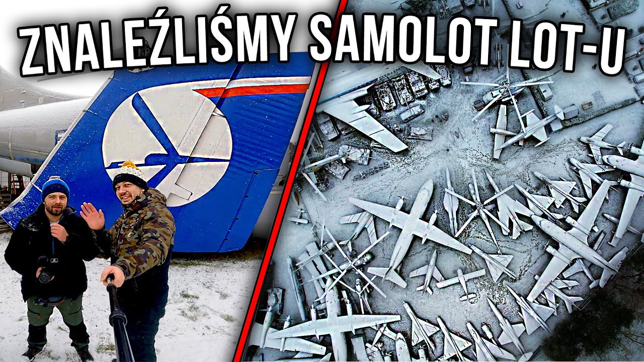 Największe cmentarzysko samolotów i czołgów w Europie