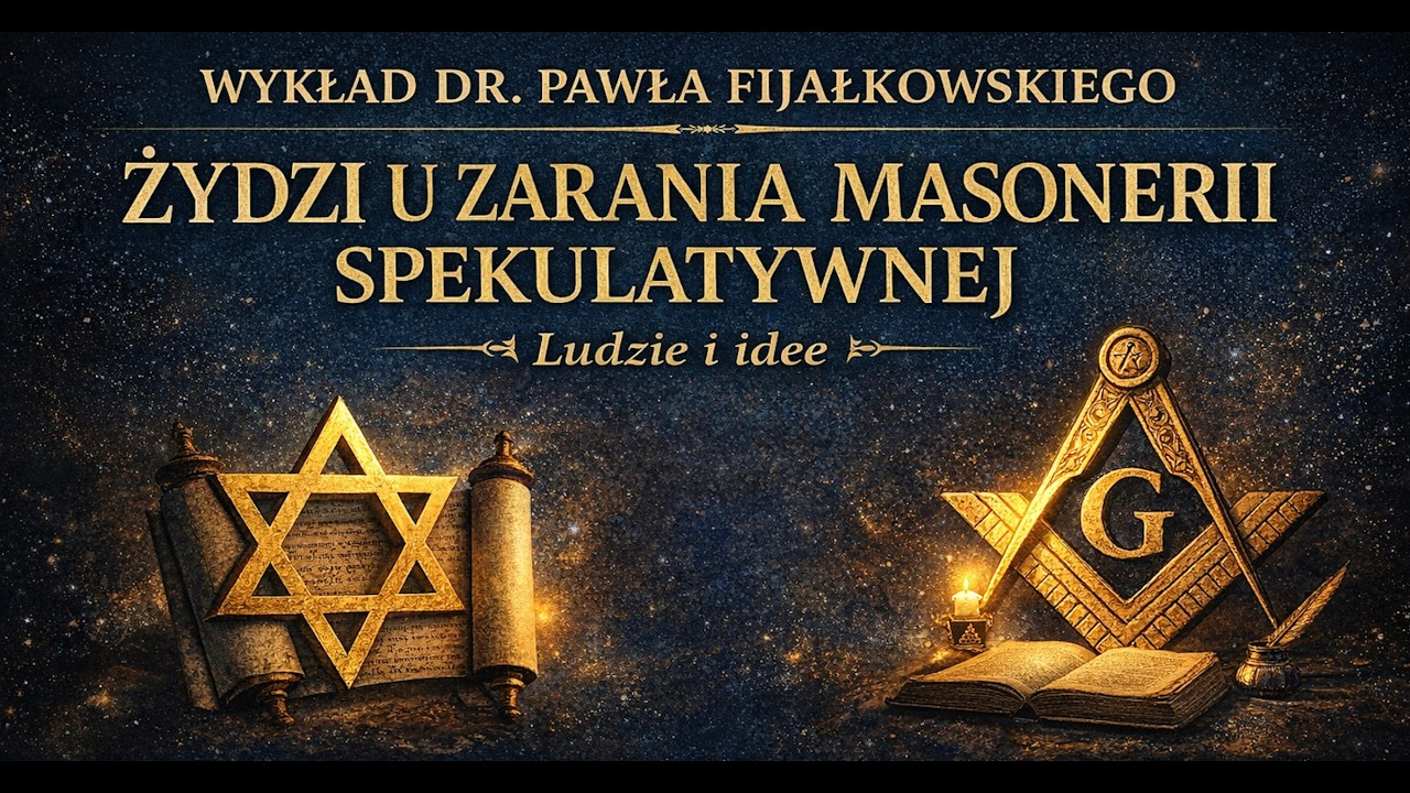 Żydzi u zarania masonerii spekulatywnej. Ludzie i idee - dr. Paweł Fijałkowski